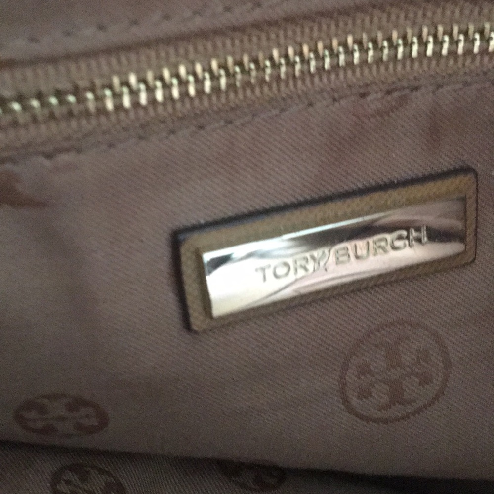 Authentic Tory Burch handbag/Crossbody-Camel Color - Picture 3 of 15